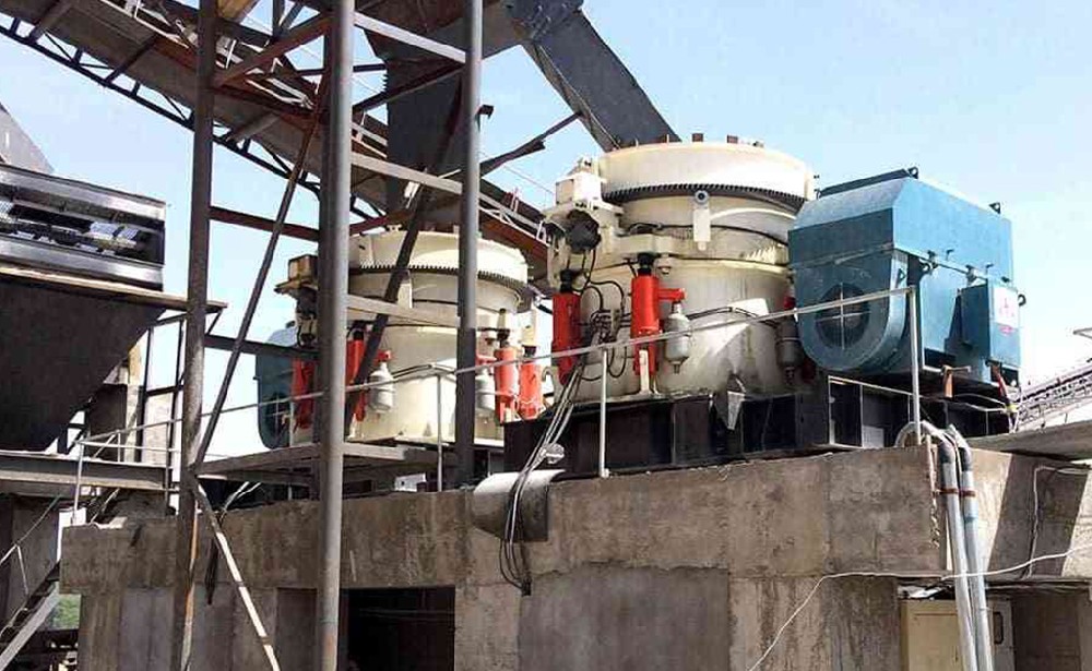 **机械承建广西柳州砂石线生产线